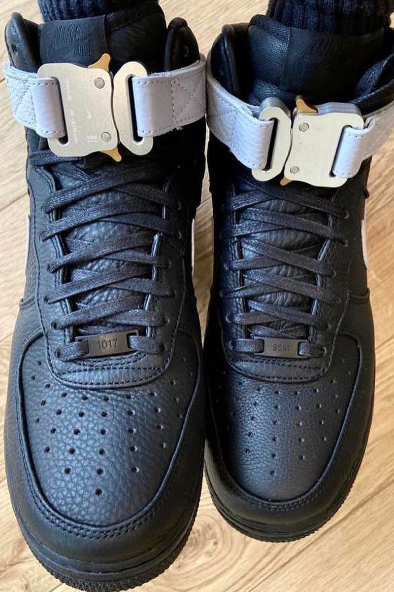 Matthew M. Williams 親自曝光 1017 ALYX 9SM x Nike Air Force 1 High 全新配色