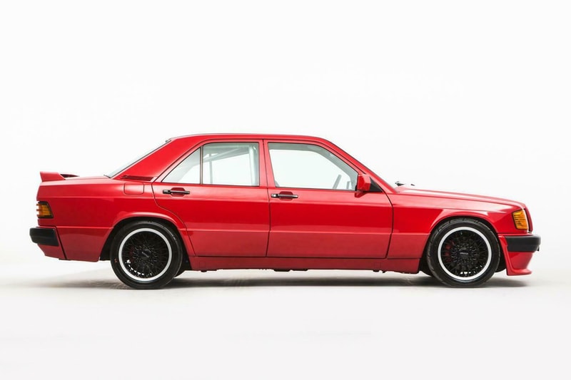 全球限定一輛 Brabus 190E 3.6S Lightweight 別注車型展開販售