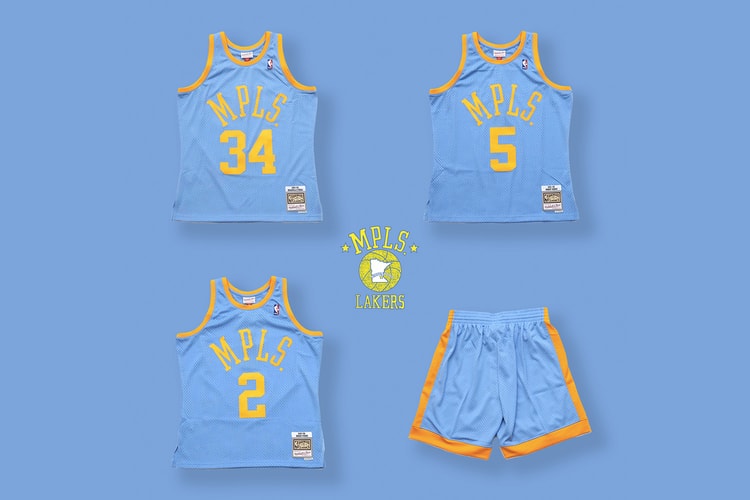 Mitchell & Ness 確定復刻推出經典湖人 MPLS 系列 NBA 球衣