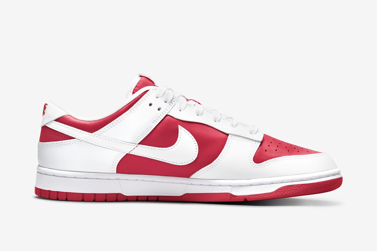 Nike Dunk Low「Championship Red」官方圖輯、發售情報公佈