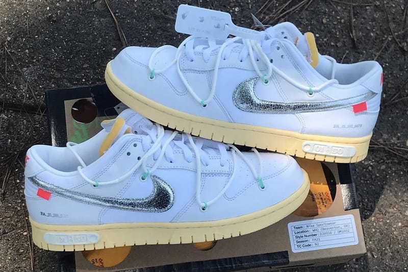 Off white x dunk low Clearance