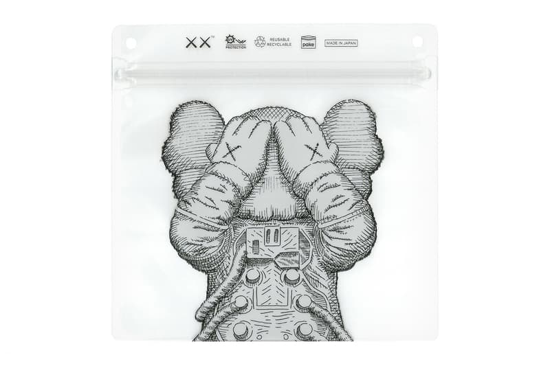 KAWS x Pake®︎ 最新別注 Zipbag 系列即將登場