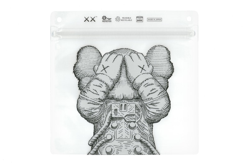 KAWS x Pake®︎ 最新別注 Zipbag 系列即將登場