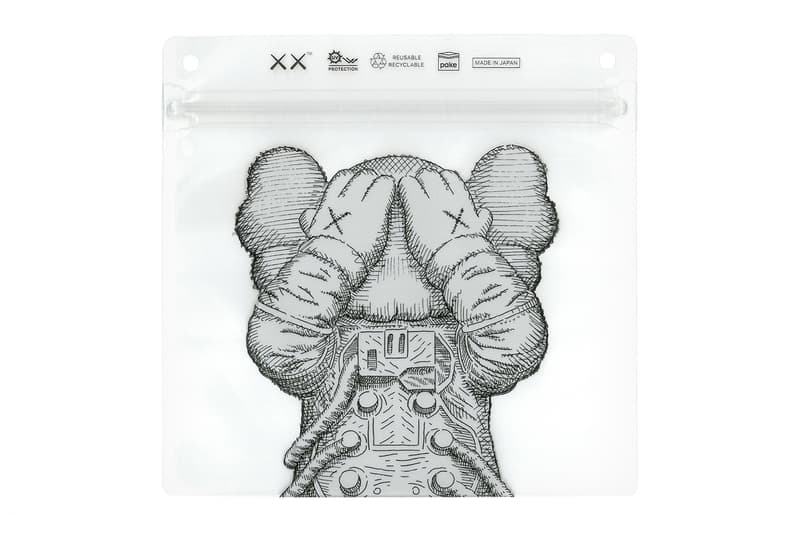 KAWS x Pake®︎ 最新別注 Zipbag 系列即將登場
