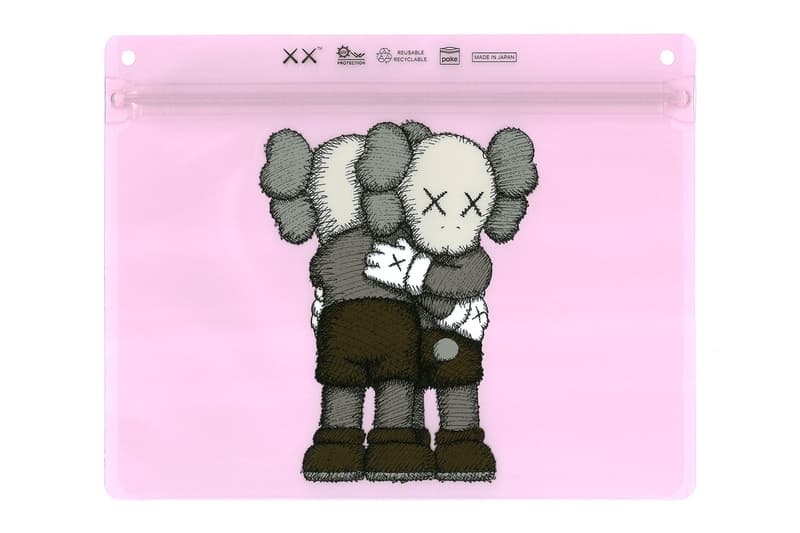 KAWS x Pake®︎ 最新別注 Zipbag 系列即將登場