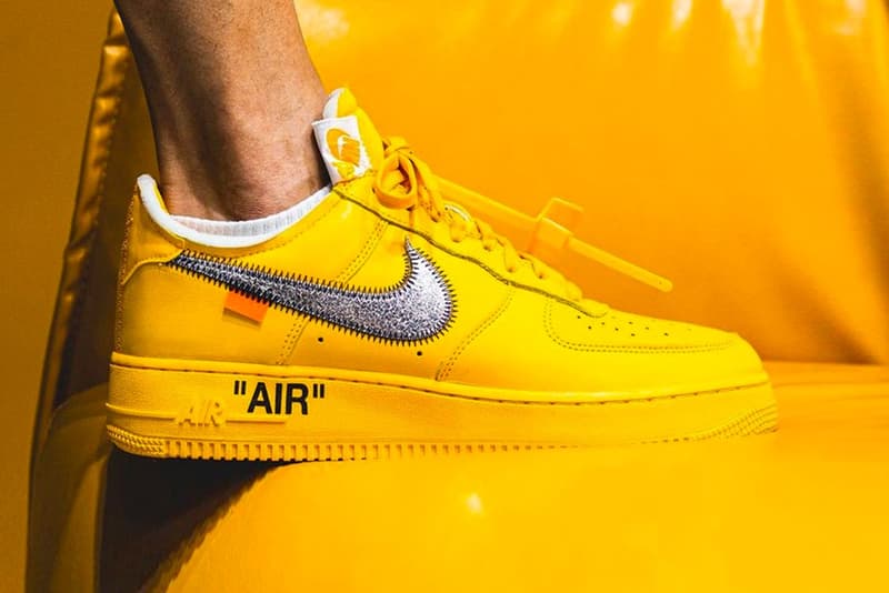 鞋迷成功欺騙 Nike SNKRS Stash 獲得 Off-White™ x Nike Air Force 1「University Gold」