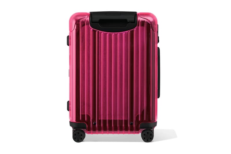 RIMOWA 限量推出「Cabin Neon」螢光半透明配色 Essential 旅行箱