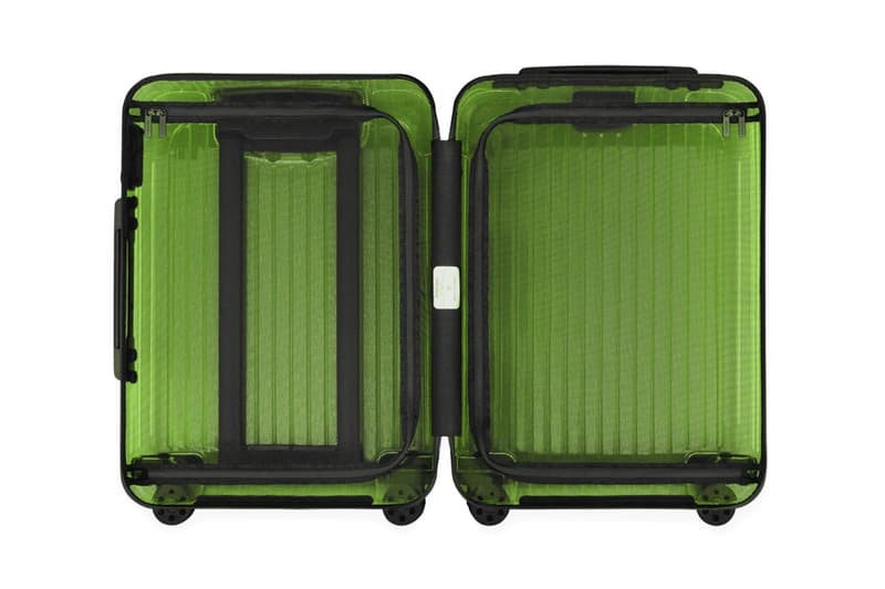 RIMOWA 限量推出「Cabin Neon」螢光半透明配色 Essential 旅行箱