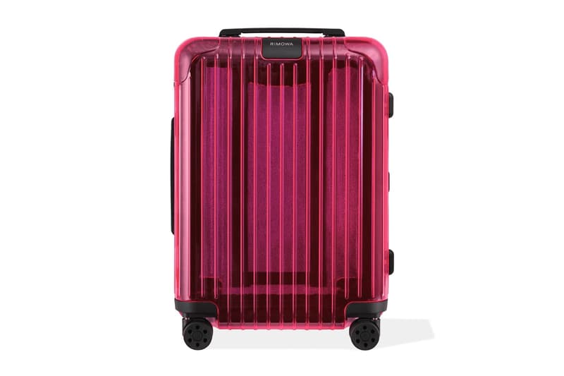 RIMOWA 限量推出「Cabin Neon」螢光半透明配色 Essential 旅行箱