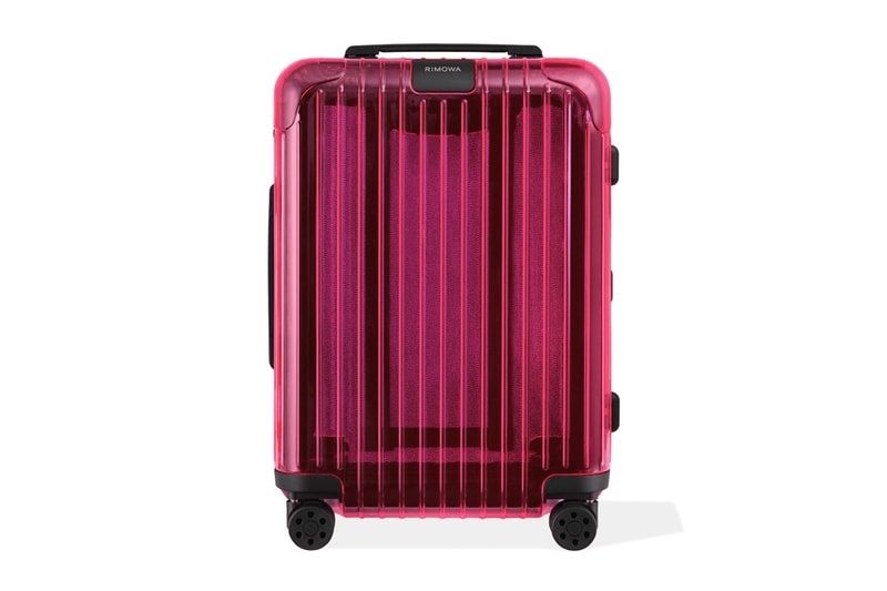 RIMOWA 限量推出「Cabin Neon」螢光半透明配色 Essential 旅行箱