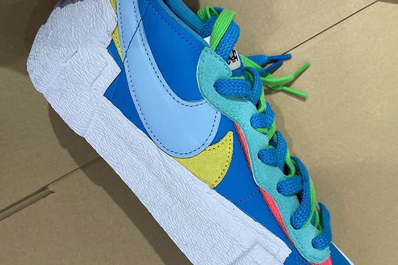 KAWS x sacai x Nike Blazer Low 最新三方聯乘鞋款率先預覽