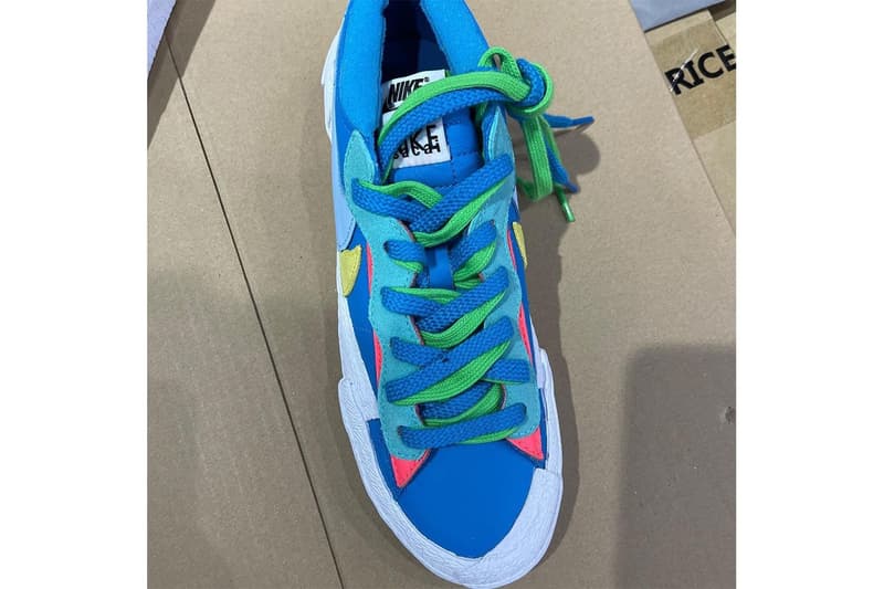 KAWS x sacai x Nike Blazer Low 最新三方聯乘鞋款率先預覽