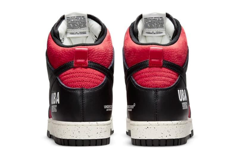 UNDERCOVER x Nike Dunk High 最新聯名鞋款「UBA」正式登場
