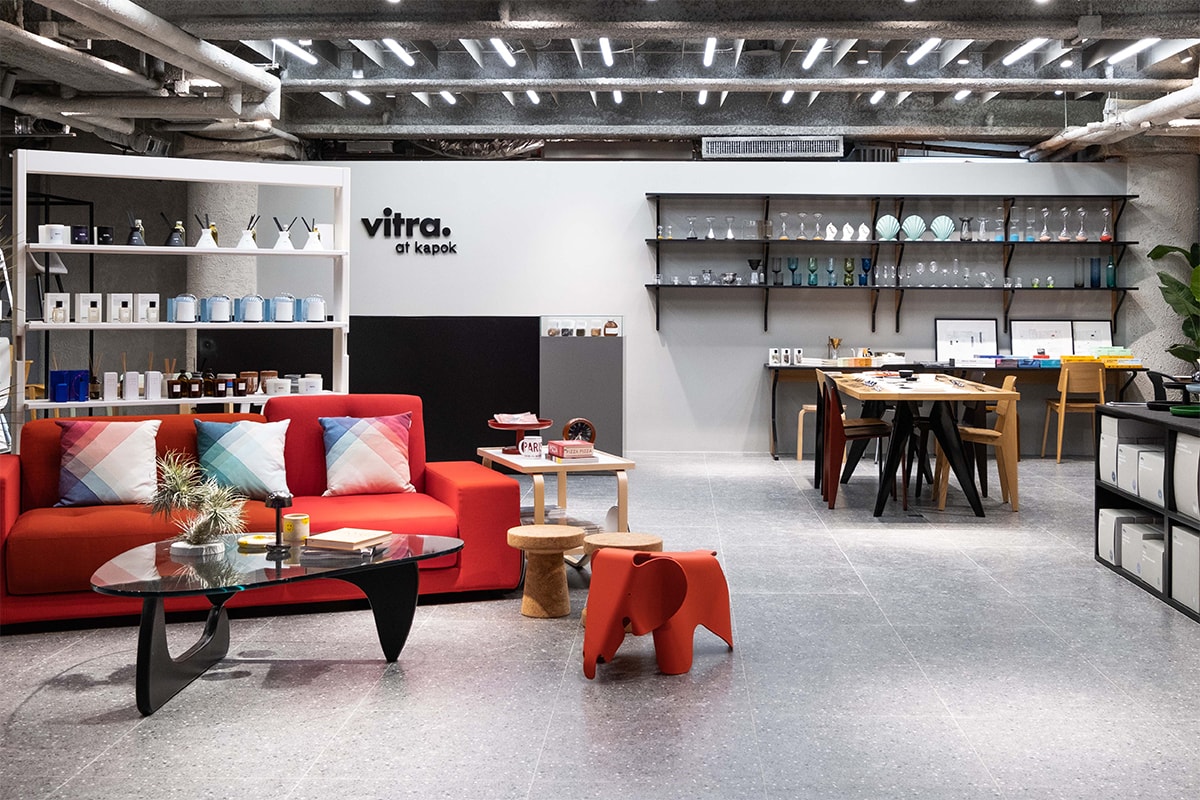 kapok 與 Vitra 合作開設全新家具店