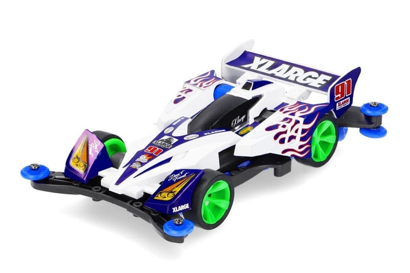 XLARGE x TAMIYA 打造聯名款「旋風衝鋒」四驅車