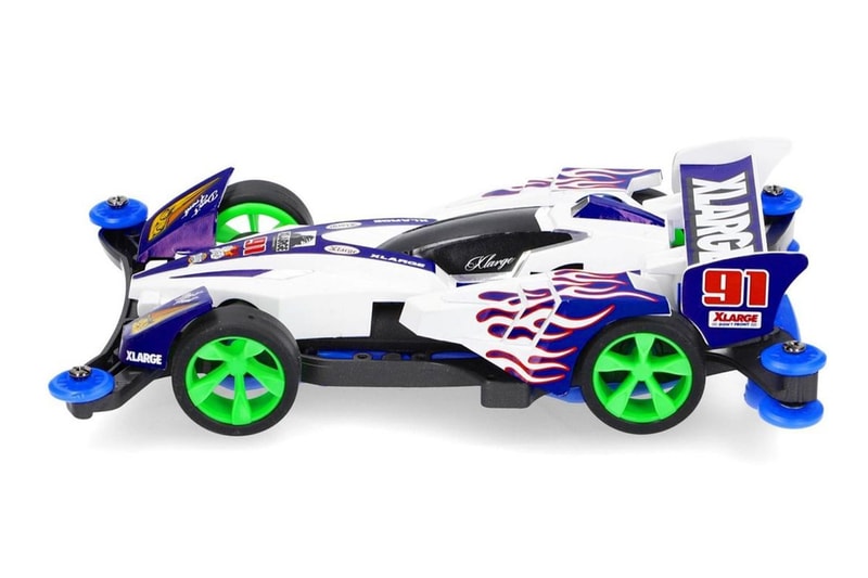 XLARGE x TAMIYA 打造聯名款「旋風衝鋒」四驅車