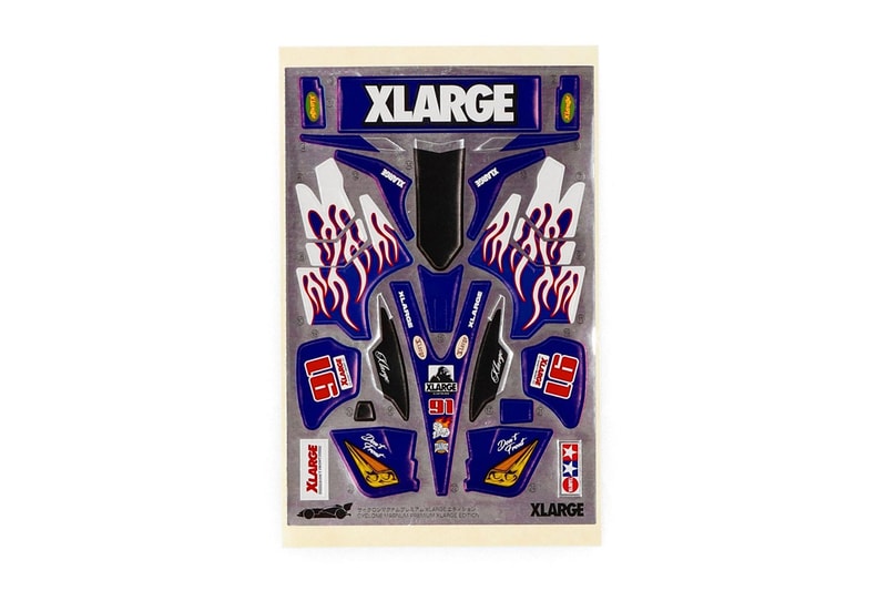 XLARGE x TAMIYA 打造聯名款「旋風衝鋒」四驅車