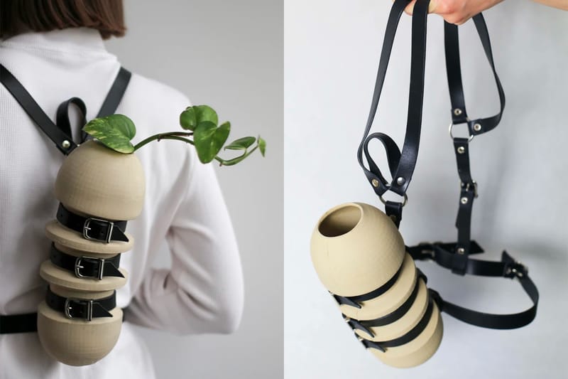 ZHENI Studio 打造首個可穿戴花瓶