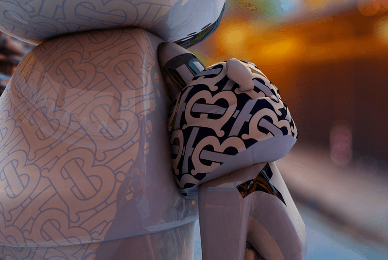 Burberry バーバリーと Blankos Block Party ブロック・パーティーがタッグを組んだバーチャル NFT コレクション