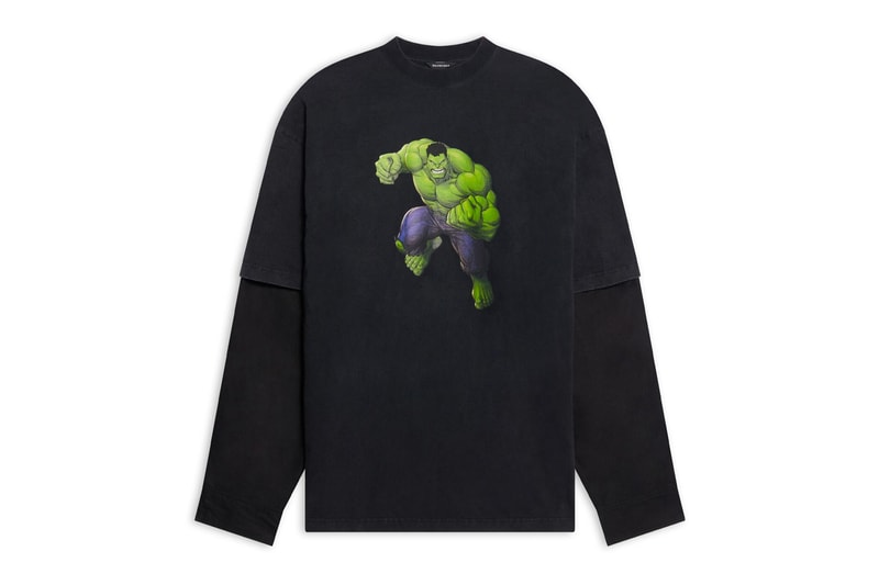 Balenciaga 攜手 Marvel 推出「綠巨人 Hulk」全新膠囊系列