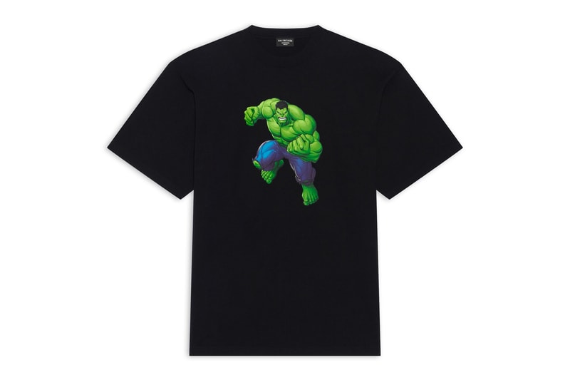 Balenciaga 攜手 Marvel 推出「綠巨人 Hulk」全新膠囊系列