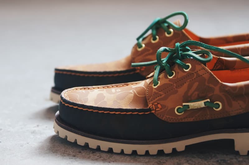 率先近賞 BAPE® x Timberland 3-Eye Lug Handsewn 聯名鞋款