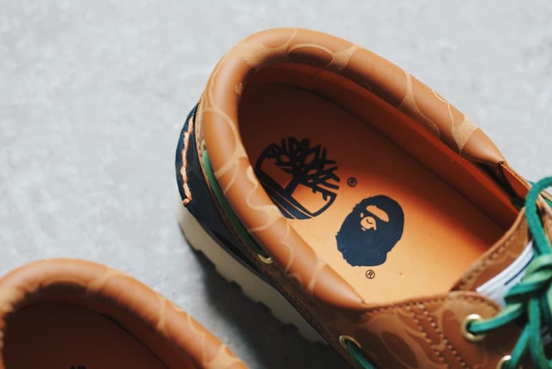 率先近賞 BAPE® x Timberland 3-Eye Lug Handsewn 聯名鞋款