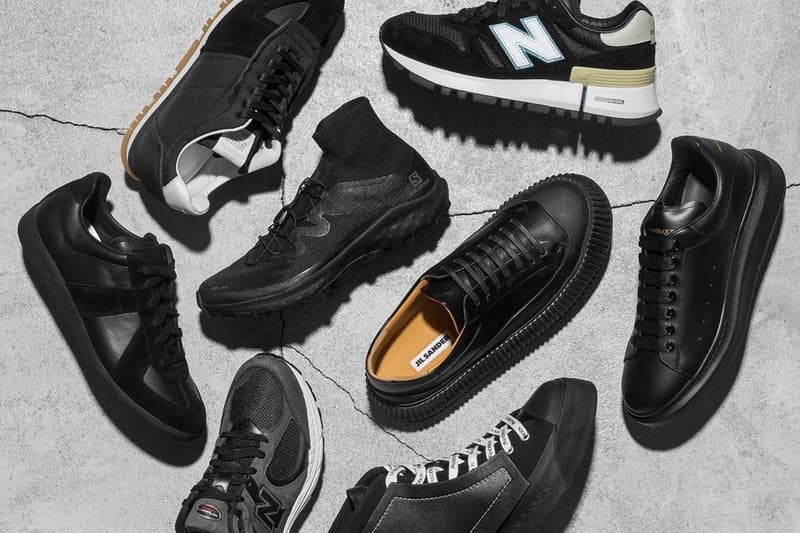 黑魂加持!嚴選 Off-White™、New Balance、Converse 等品牌「黑色鞋履」入手推介