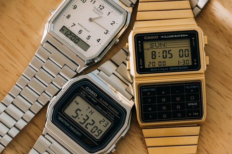 配件深度提升！HYPEBEAST 嚴選 CASIO 及 G-SHCOK 等多款「手錶」入手推介