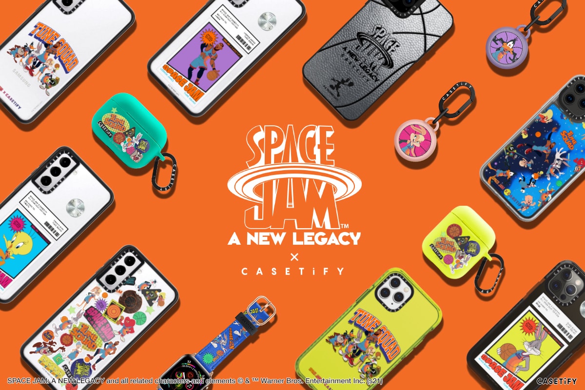 CASETiFY x《怪物奇兵 Space Jam: A New Legacy》最新聯名配件系列正式登場