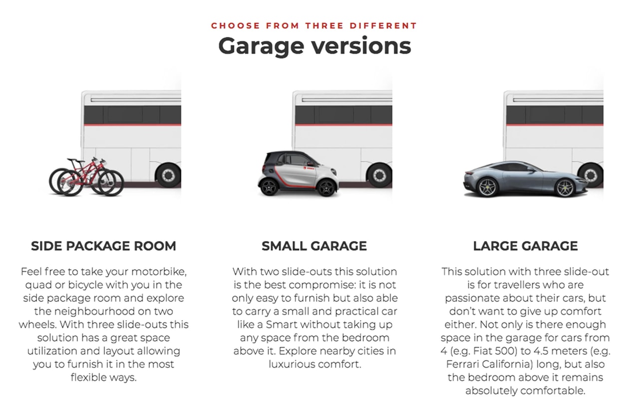 歐洲車廠 Dembell 發表全新「自帶車庫」頂級豪華車屋