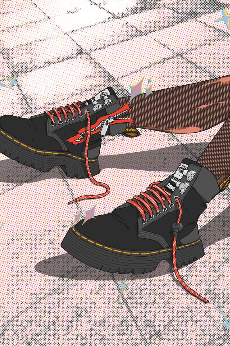 Dr.Martens x atmos 全新 TARIK 聯名休閒靴正式登場