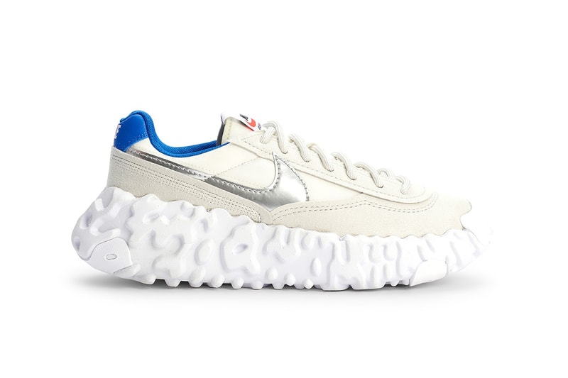 Nike 正式發售 OverBreak SP 全新「骨白/金屬銀」配色