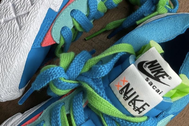 再次近賞 KAWS x sacai x Nike Blazer Low 最新三方聯名鞋款