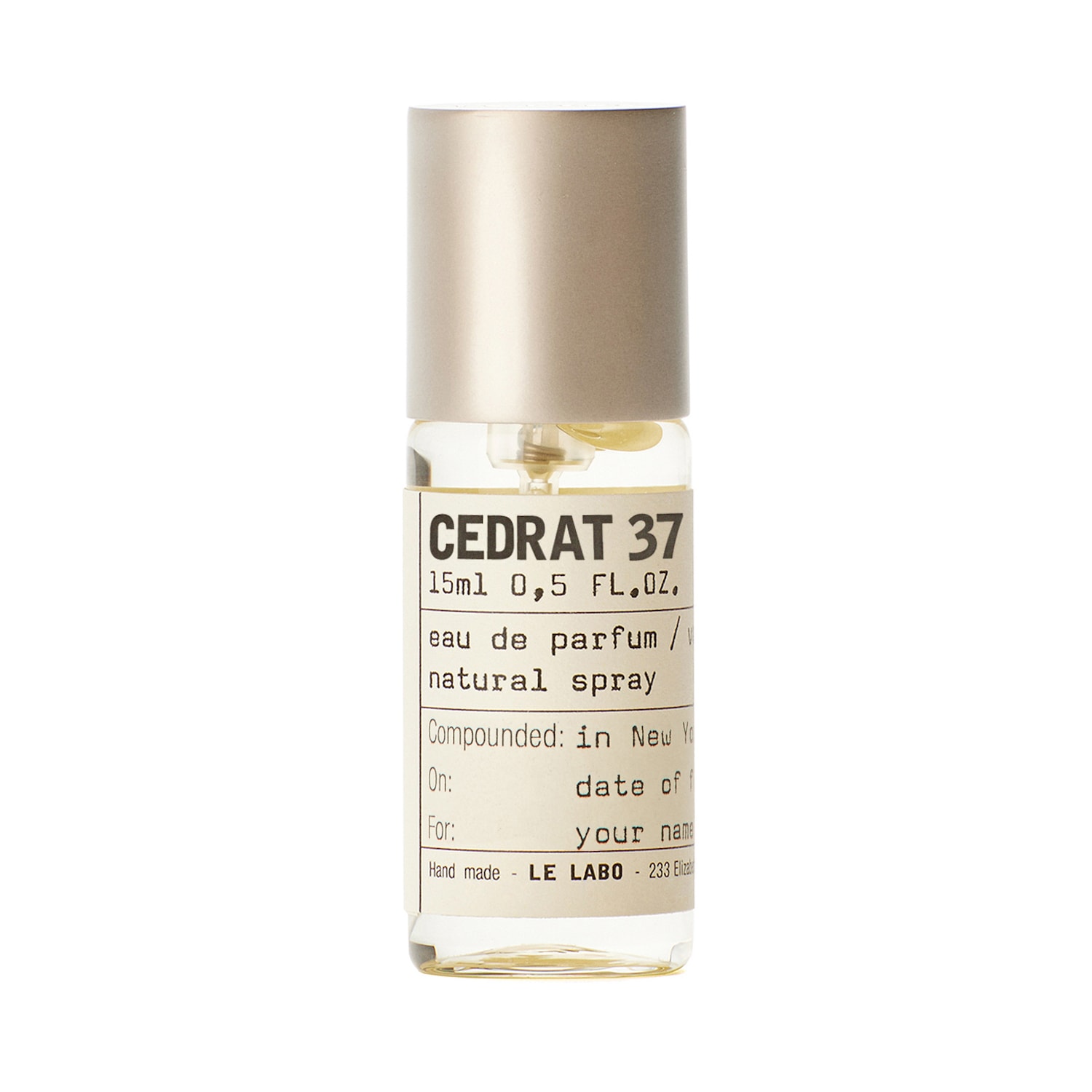 LE LABO 正式推出柏林城市限定香水「CEDRAT 37」