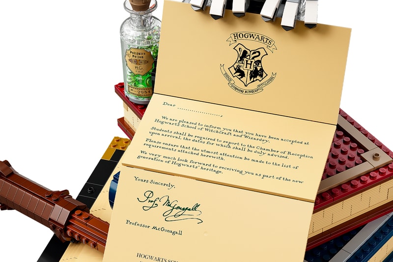 LEGO 攜手《哈利波特 Harry Potter》推出「Hogwarts Icons Collectors Edition」積木盒組