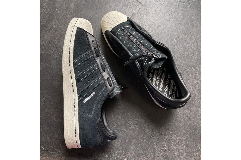 瀧澤伸介率先曝光 NEIGHBORHOOD x adidas Originals Superstar 聯乘鞋款
