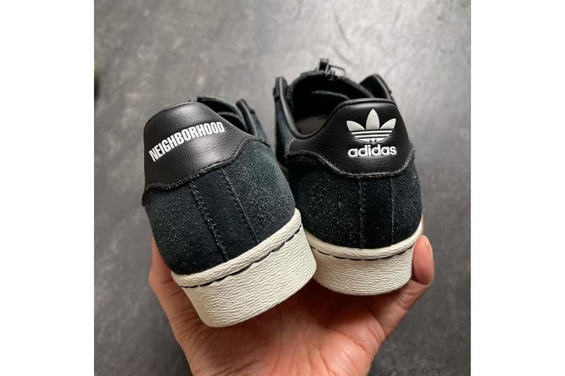 瀧澤伸介率先曝光 NEIGHBORHOOD x adidas Originals Superstar 聯乘鞋款