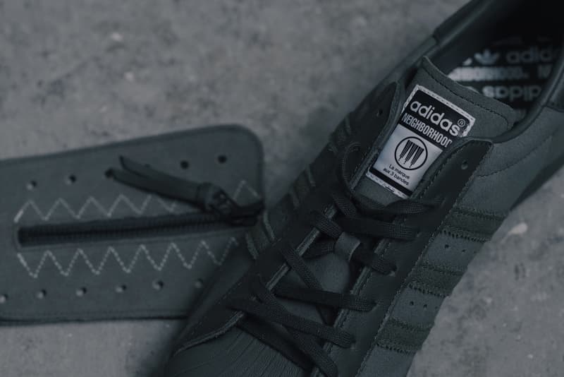 率先近賞 NEIGHBORHOOD x adidas Originals Superstar 聯名系列軍綠配色