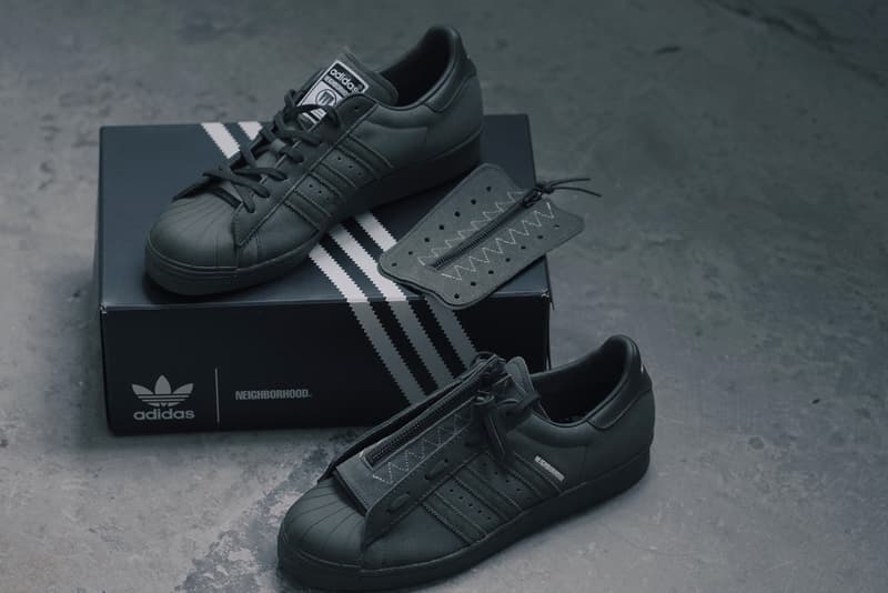 率先近賞 NEIGHBORHOOD x adidas Originals Superstar 聯名系列軍綠配色