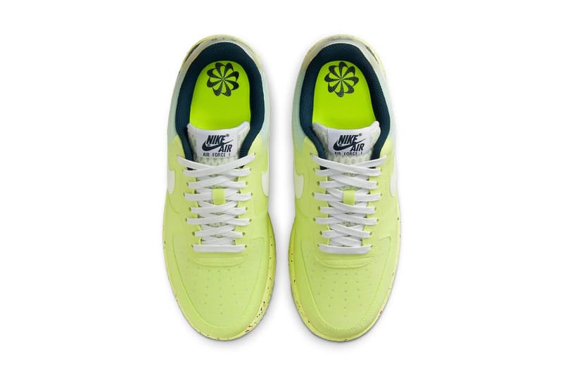 Nike Air Force 1 Crater 最新配色「Light Lemon Twist」率先曝光