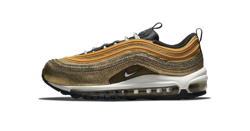 率先預覽 Nike Air Max 97「Cracked Gold」全新配色官方圖輯