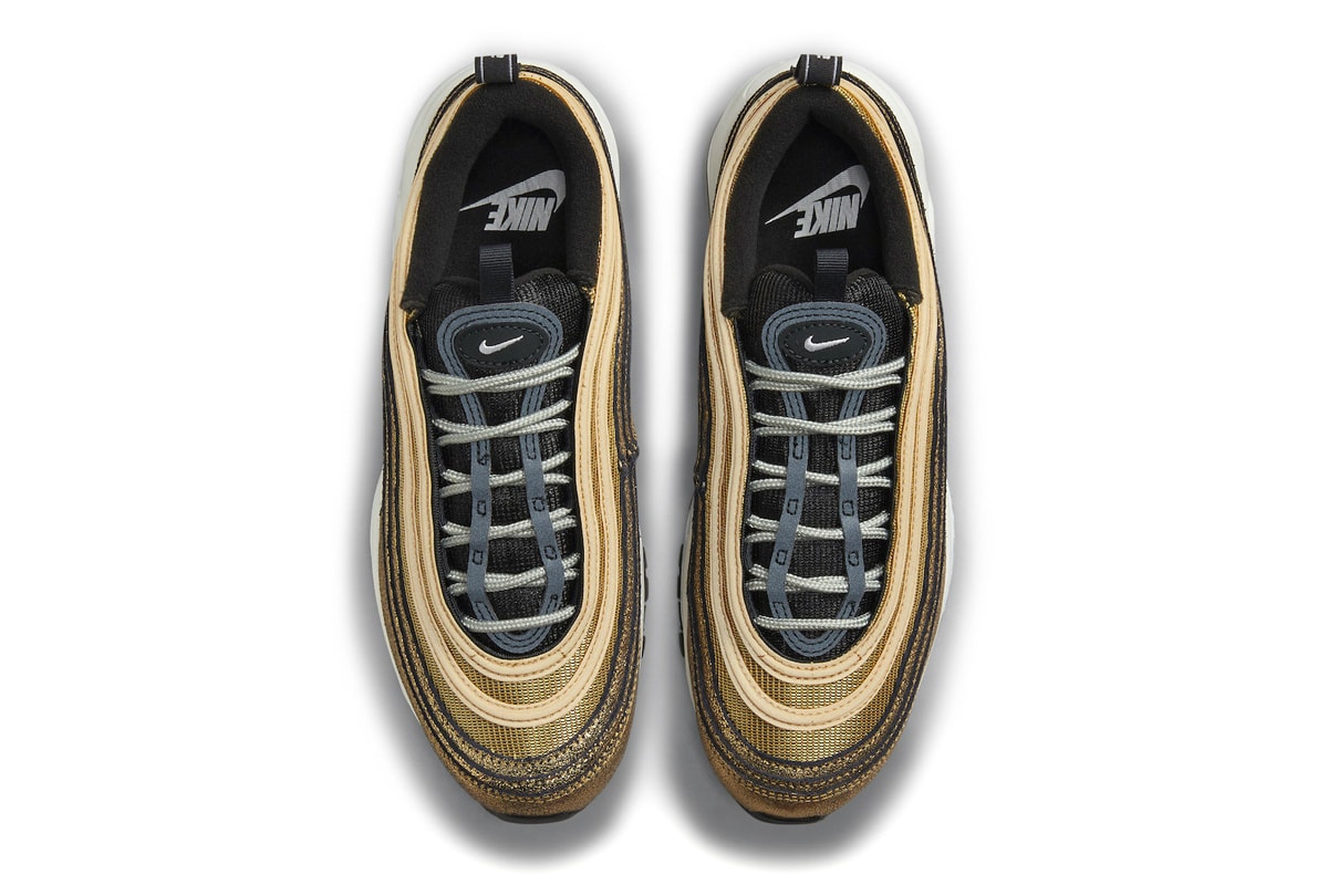 率先預覽 Nike Air Max 97「Cracked Gold」全新配色官方圖輯
