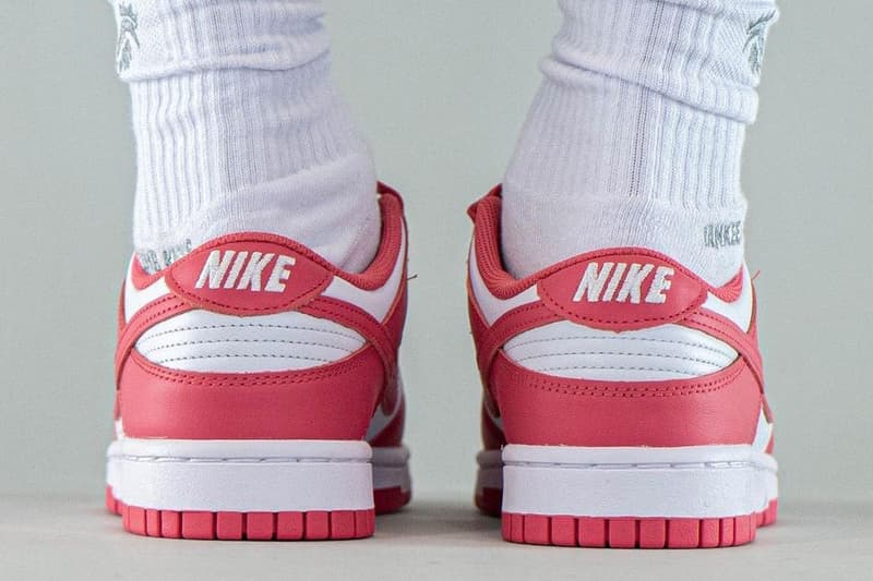 率先近賞 Nike Dunk Low 最新粉白配色「Archeo Pink」