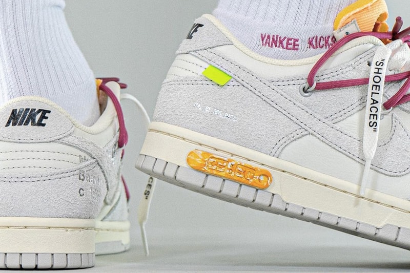 率先近賞 Off-White™ x Nike Dunk Low「The 50」編號 #35 上腳圖輯