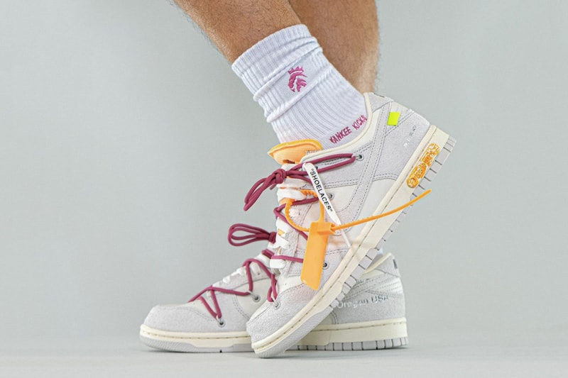 率先近賞 Off-White™ x Nike Dunk Low「The 50」編號 #35 上腳圖輯