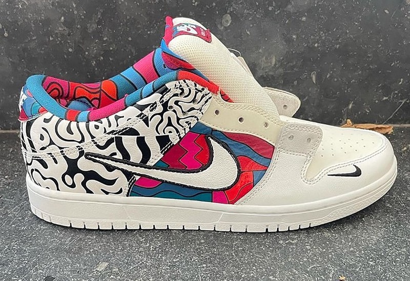 率先預覽四雙 Parra x Nike SB Dunk Low 聯乘 Sample 鞋款