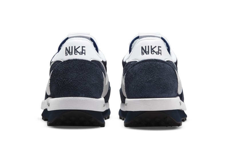 sacai x fragment design x Nike LDWaffle「 Blue Void」官方圖輯發佈