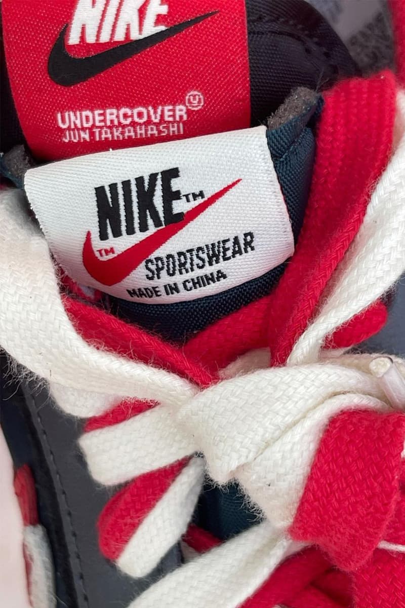 UNDERCOVER x sacai x Nike LDWaffle 三方聯乘系列清晰圖輯曝光