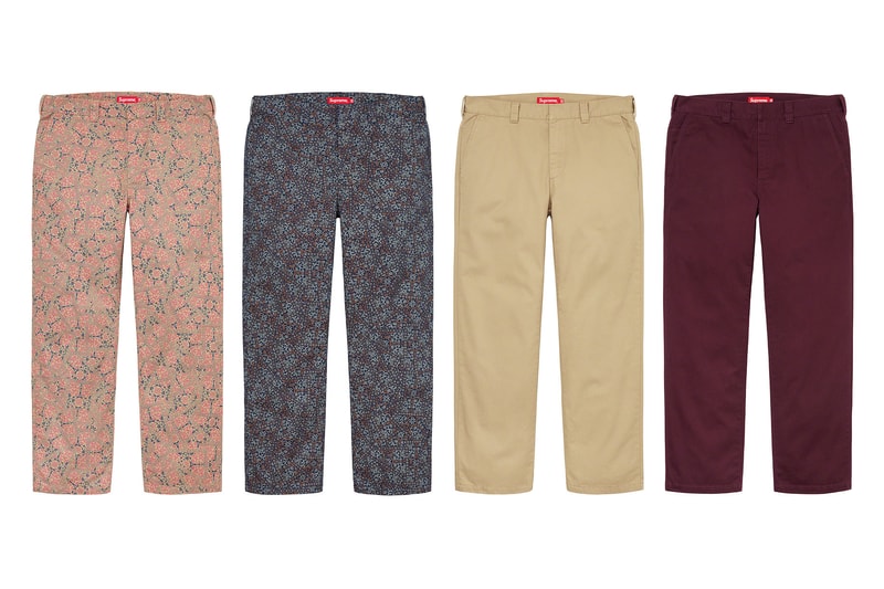 Supreme 2021 秋冬褲款系列